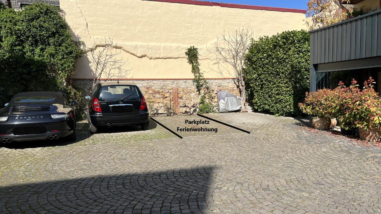 Ferienwohnung Im Stadionischem Hof Walluf Exterior foto